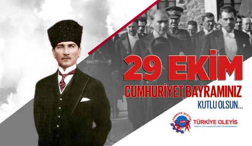 29 Ekim Cumhuriyet Bayramı Kutlu Olsun