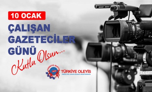 10 OCAK ÇALIŞAN GAZETECİLER GÜNÜ KUTLU OLSUN!