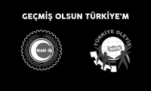 GEÇMİŞ OLSUN TÜRKİYE'M