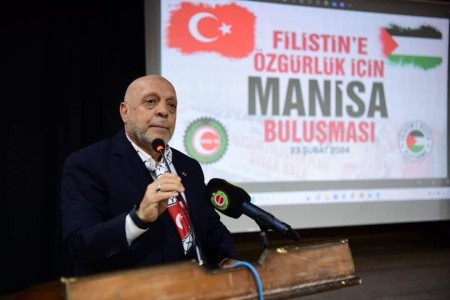 FİLİSTİN’E ÖZGÜRLÜK İÇİN MANİSA’DA BULUŞTUK