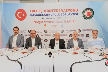HAK-İŞ Başkanlar Kurulu Van’da Toplandı