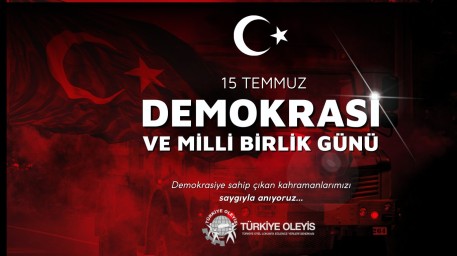 15 Temmuz Demokrasi ve Millî Birlik Günü Kutlu Olsun