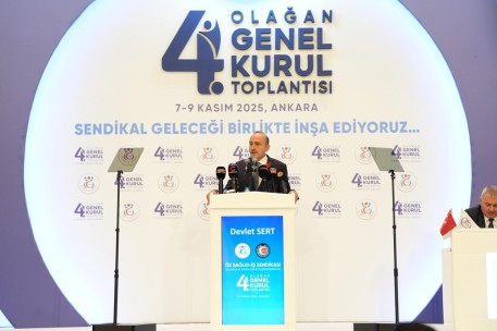 ÖZ SAĞLIK İŞ SENDİKAMIZIN 4. OLAĞAN GENEL KURULUNA KATILDIK