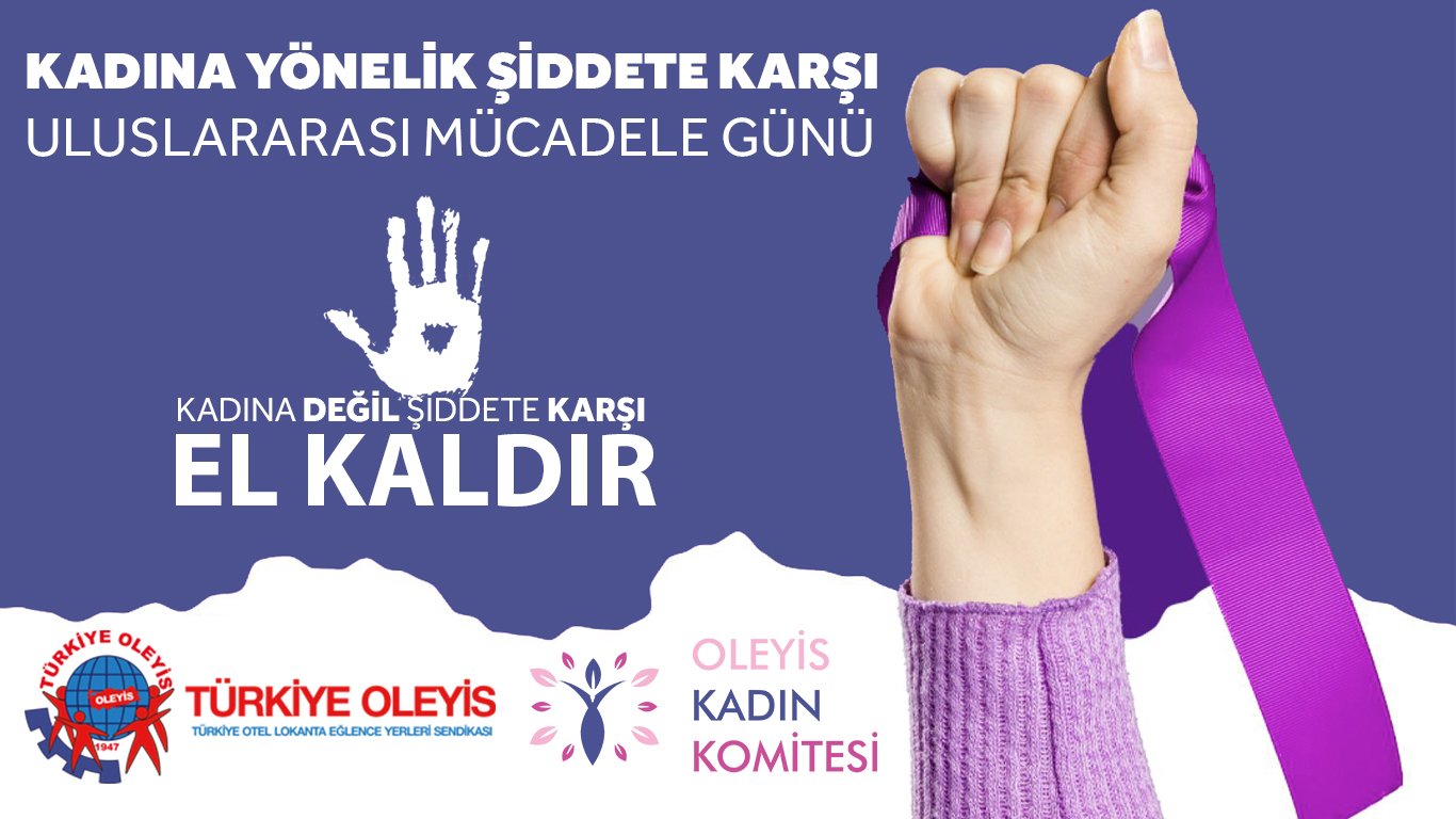 25 Kasım Kadına Yönelik Şiddetle Mücadele Günü