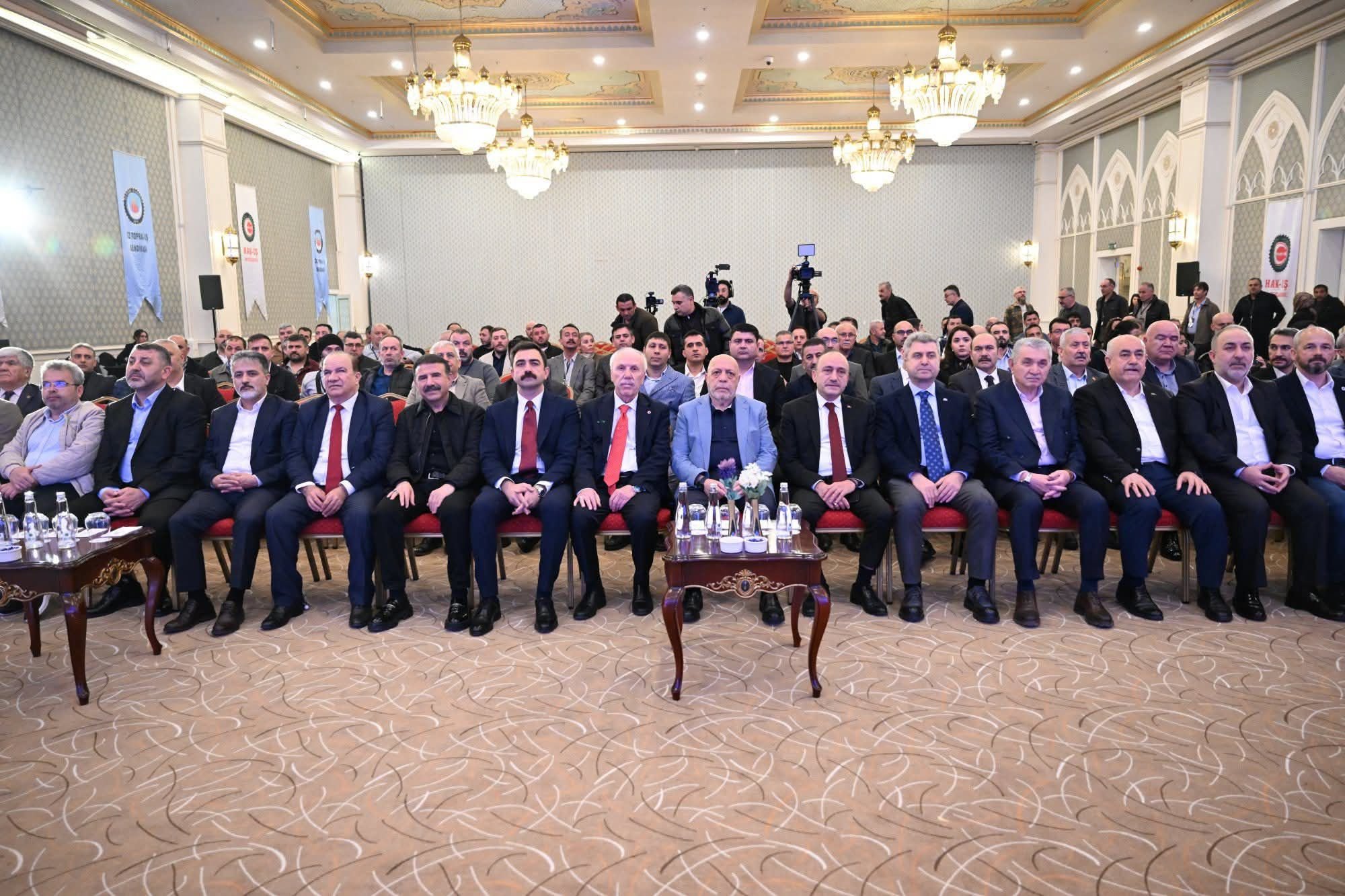 GENEL BAŞKANIMIZ KESKİN, ÖZ TOPRAK-İŞ SENDİKASININ 4. OLAĞAN GENEL KURULU'NA KATILDI