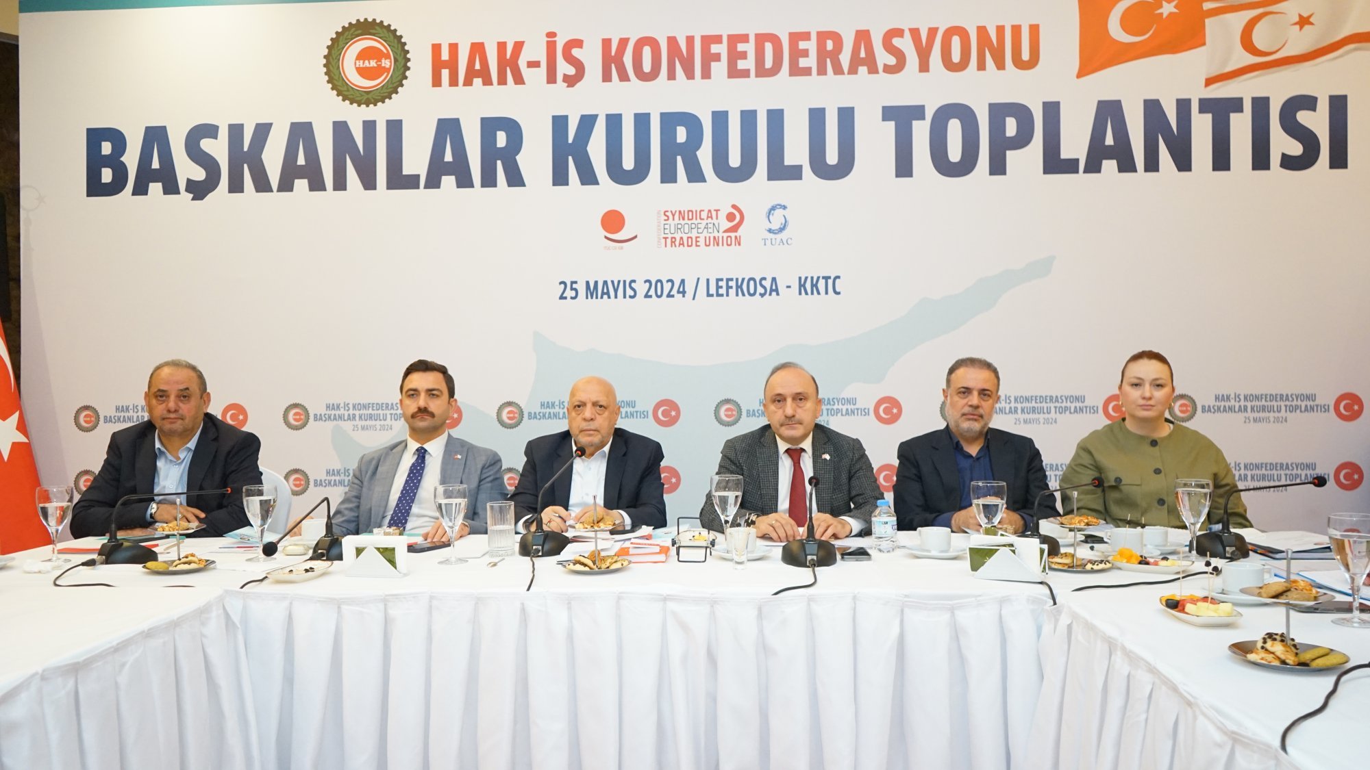 KONFEDERASYONUMUZ HAK-İŞ BAŞKANLAR KURULU KKTC’DE TOPLANDI